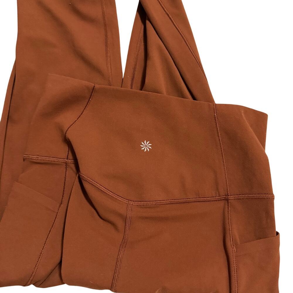 Athleta Burnt Orange Flare Leg Pants Size Small - Picture 8 of 11
